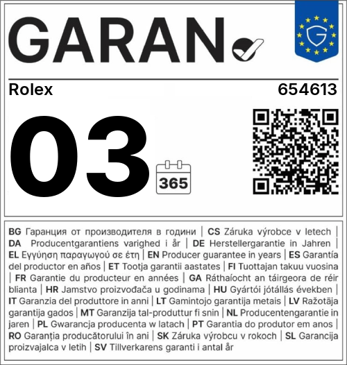 Garantie-Label