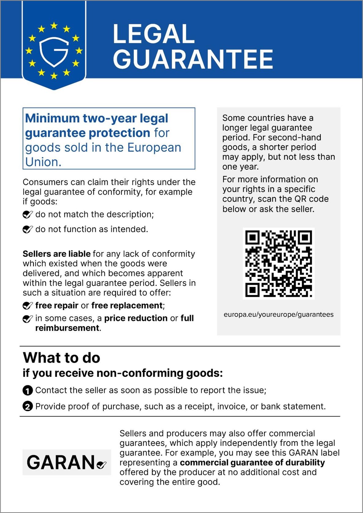 EU Quality Assurance Label